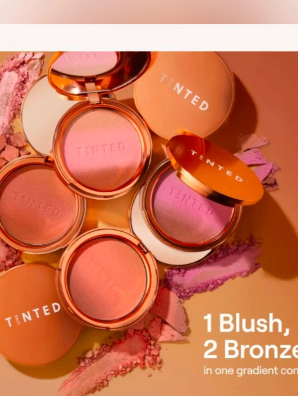 Live Tinted Huebeam Gradient Blushing Bronzer-Color: Sonoran Sunrise -New In Box